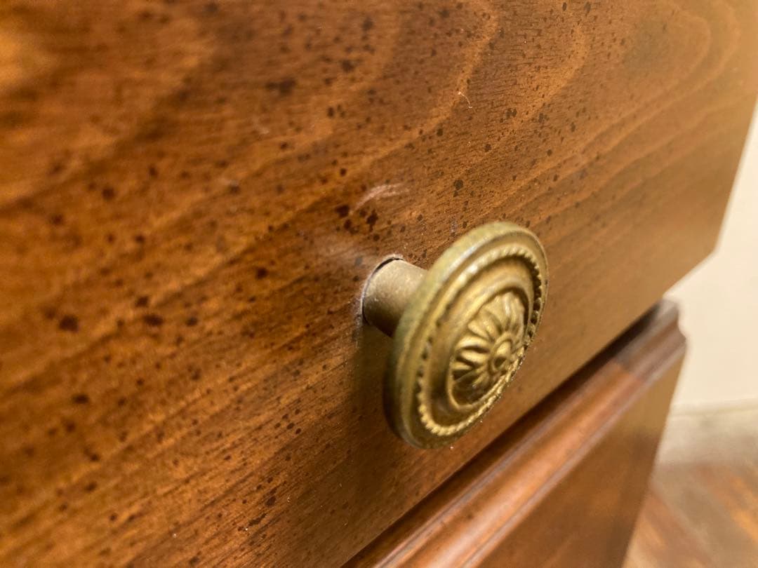 コスガ 英国アンティークスタイル コンソールキャビネット 花台 サイドボード