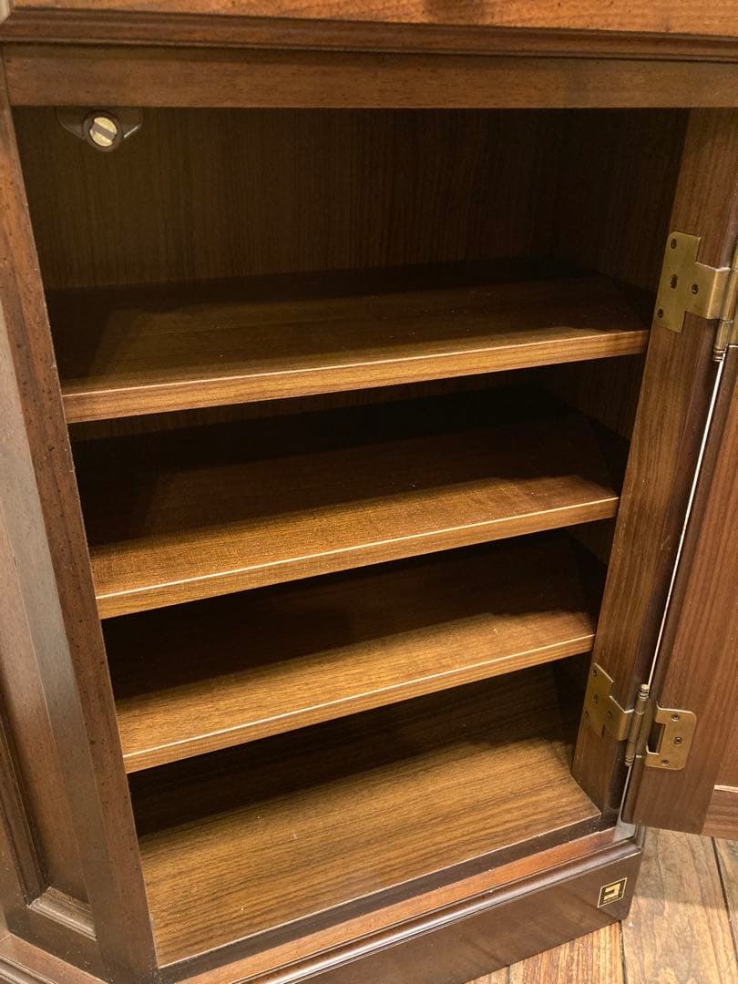 コスガ 英国アンティークスタイル コンソールキャビネット 花台 サイドボード