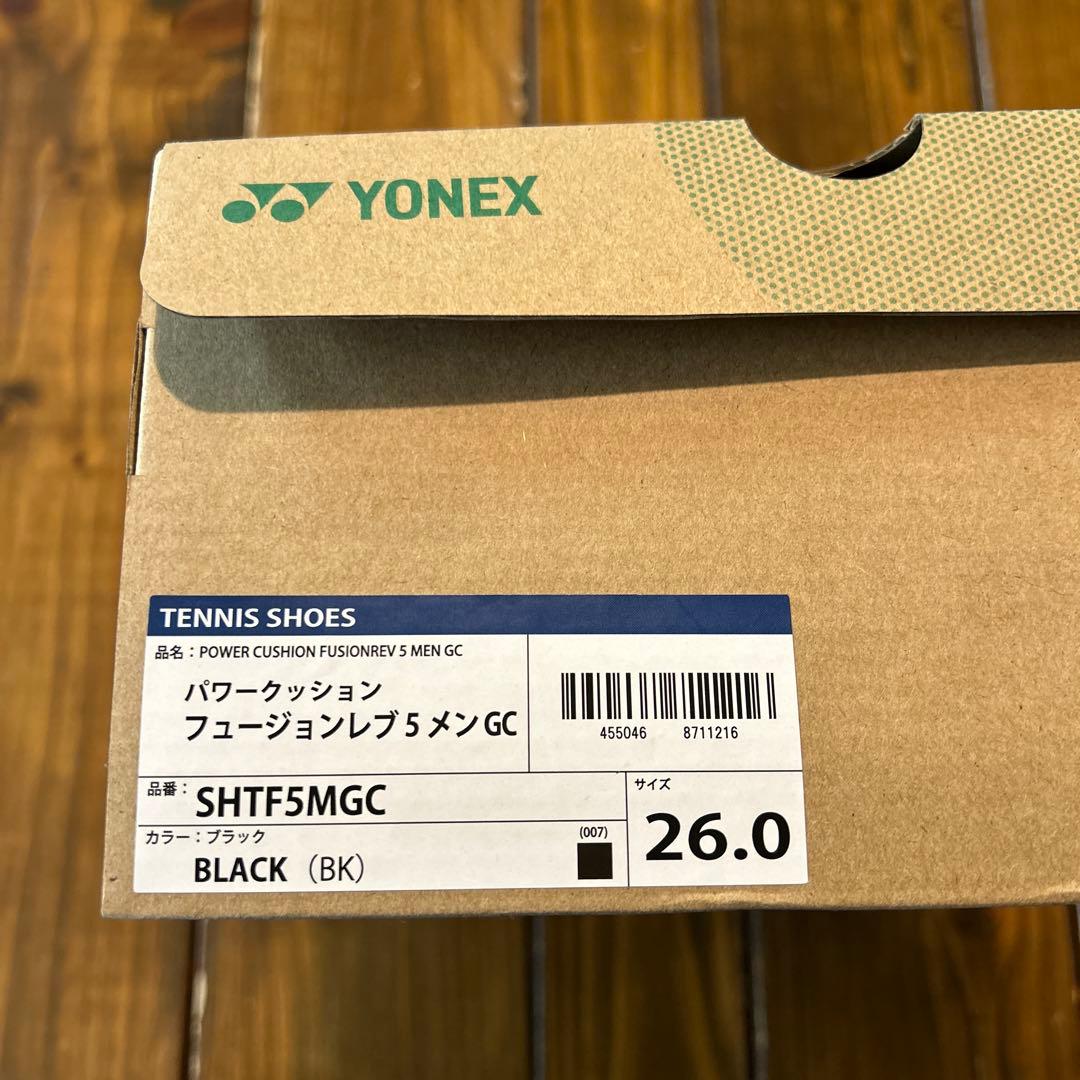 み様　メンズテニスジュース　パワークッションフュージョンレブ5メンGC