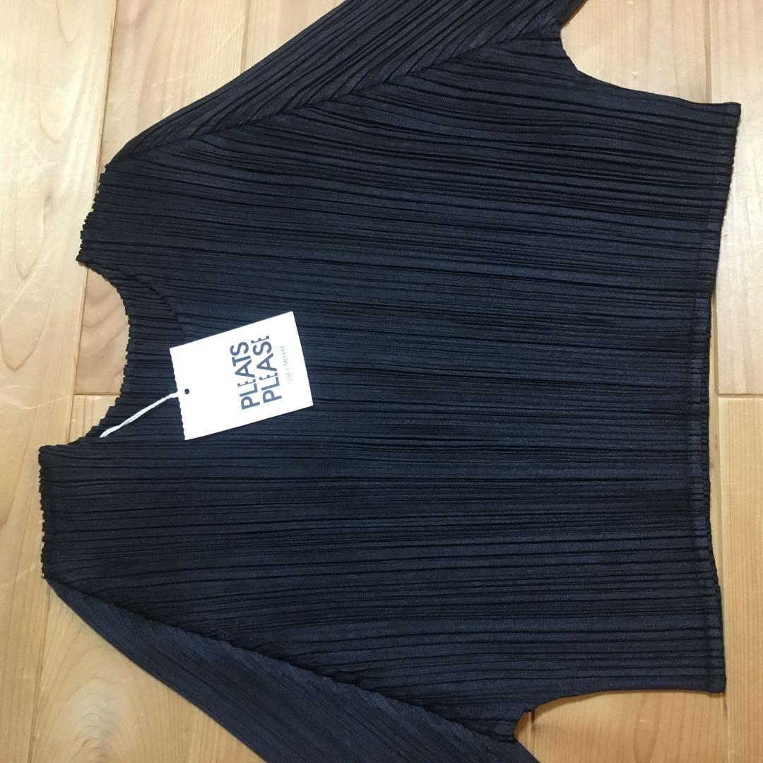 PLATS PLEASE ブラック長袖トップス