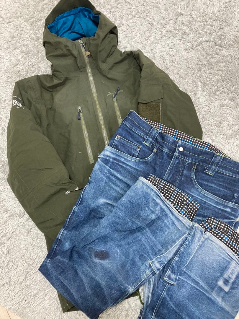 【REW】上下セット　スノーボードウェア　ゴアテックス