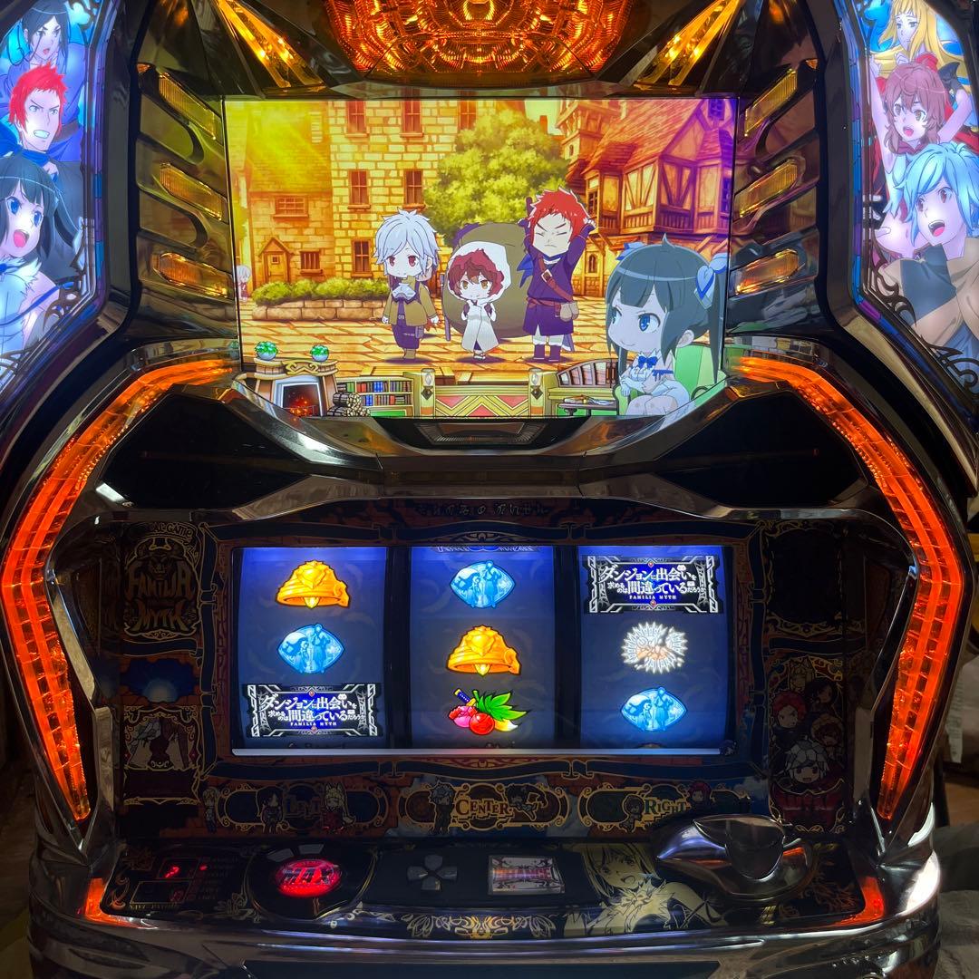 『引き取り限定』ダンまち2スロット実機