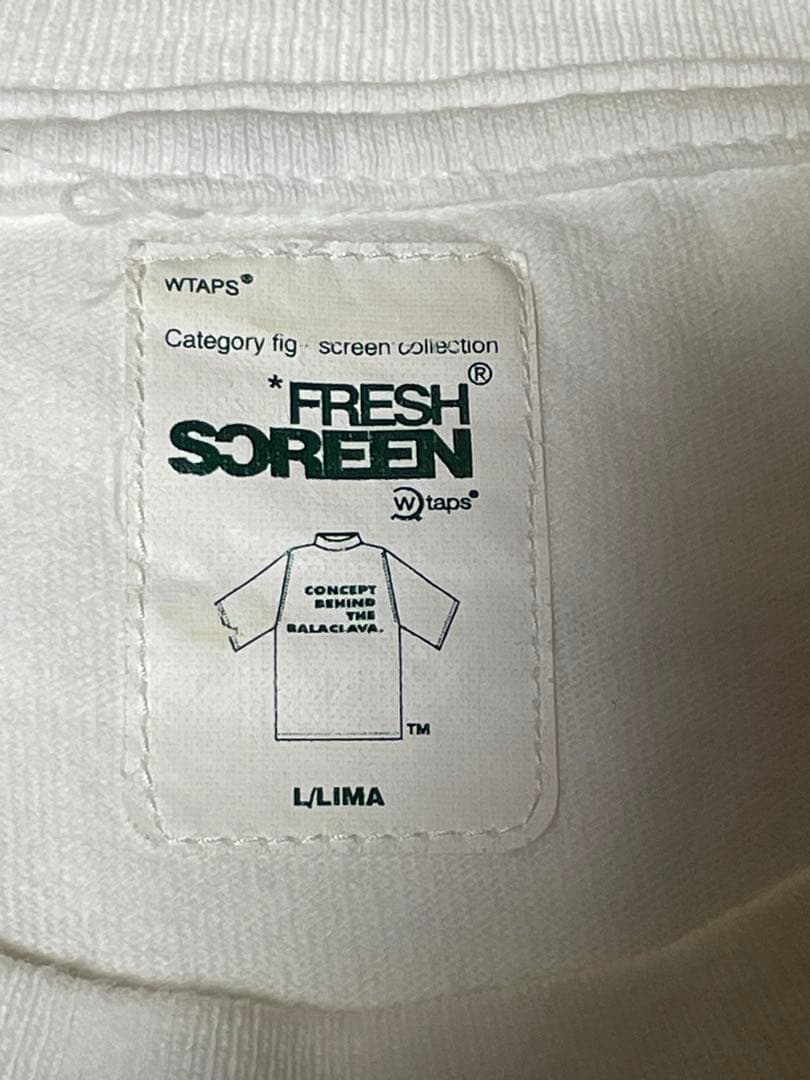 美品！WTAPS ホワイト 長袖カットソー
