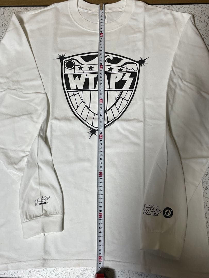 美品！WTAPS ホワイト 長袖カットソー