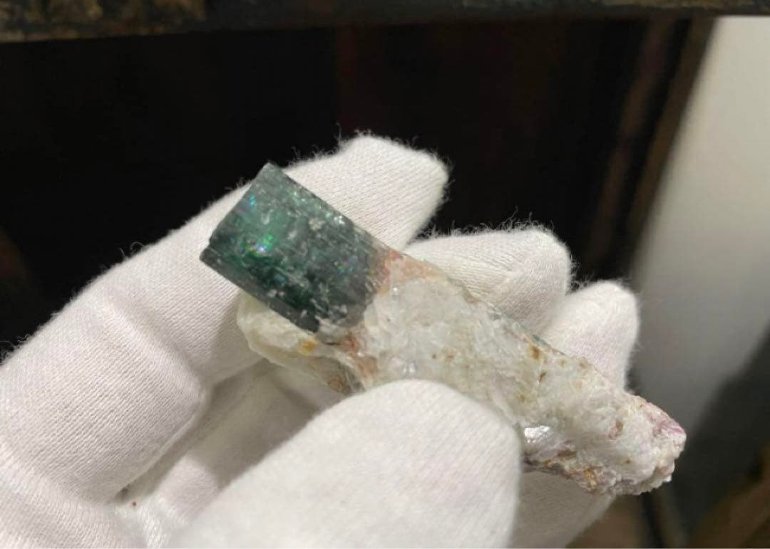 トルマリン原石マルチカラー大結晶レインボーカラー