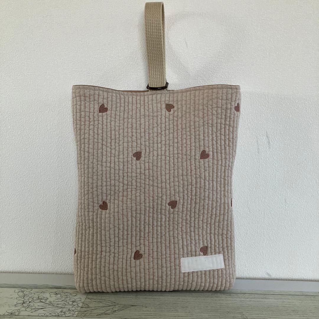 ＮＮページ 図書袋　絵本袋ショルダー　ハンドメイド