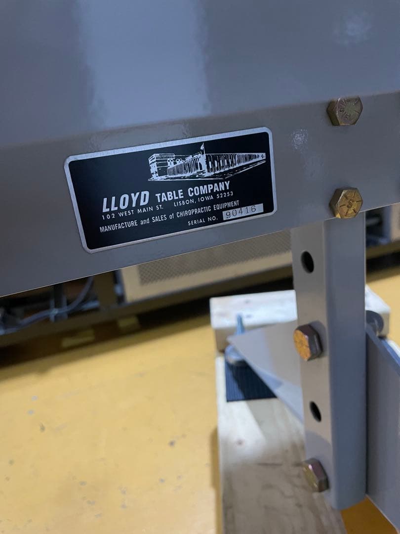 カイロプラクティック　ロイド402トムソンテーブル　トムソンベッド美品