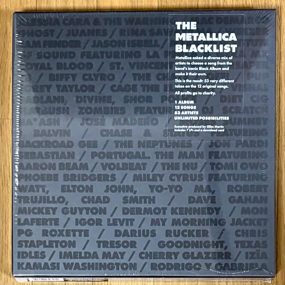 THE LLICA BLACKLIST 7枚組 LP BOX メタリカ