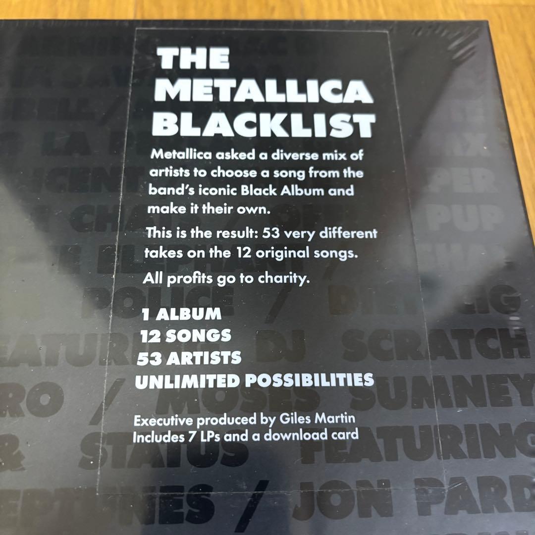THE LLICA BLACKLIST 7枚組 LP BOX メタリカ