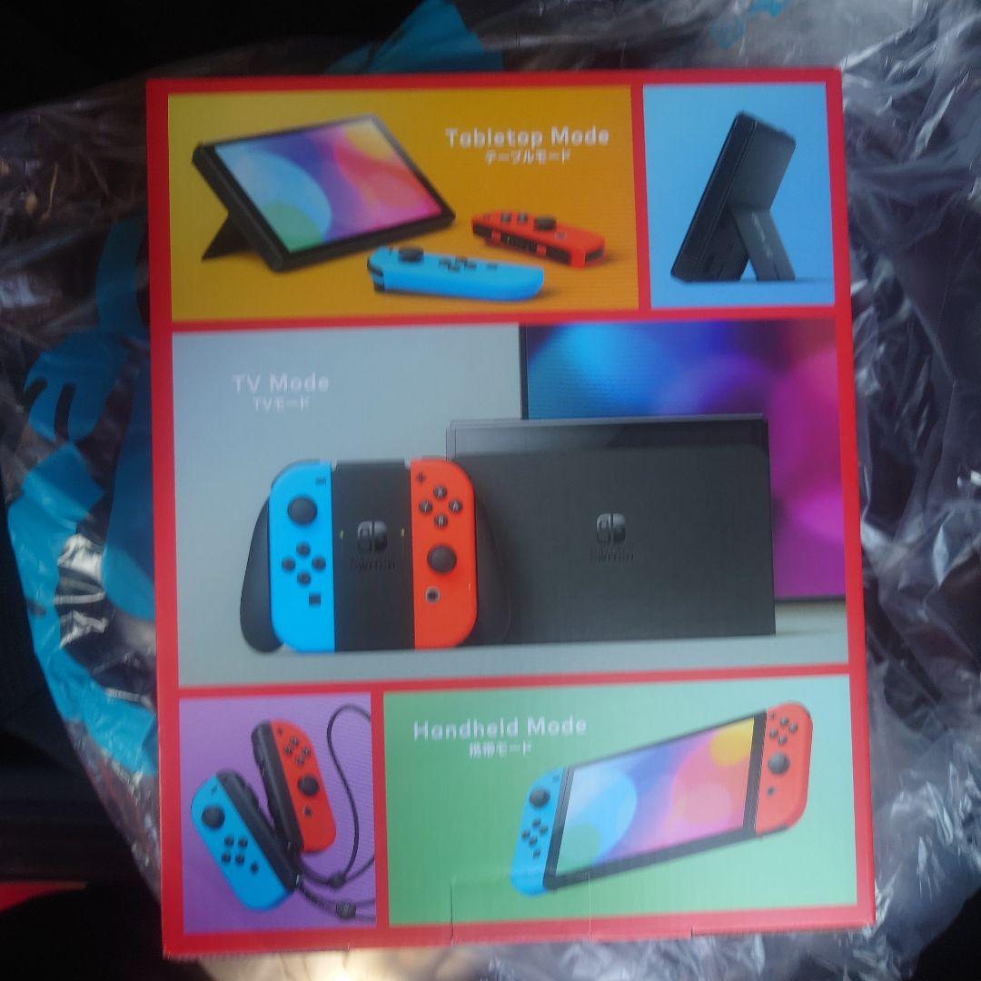 土日限定出品 Nintendo Switch 有機ELモデル 青/赤