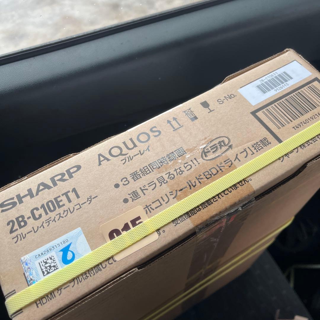 SHARPブルーレイレコーダー 2B-C10ET1