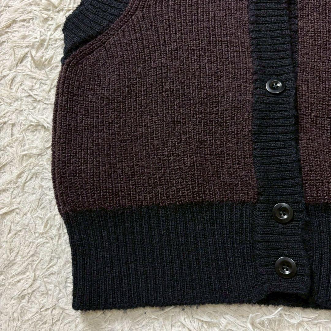 MHL.マーガレットハウエル バージンウール ニットベスト 24W