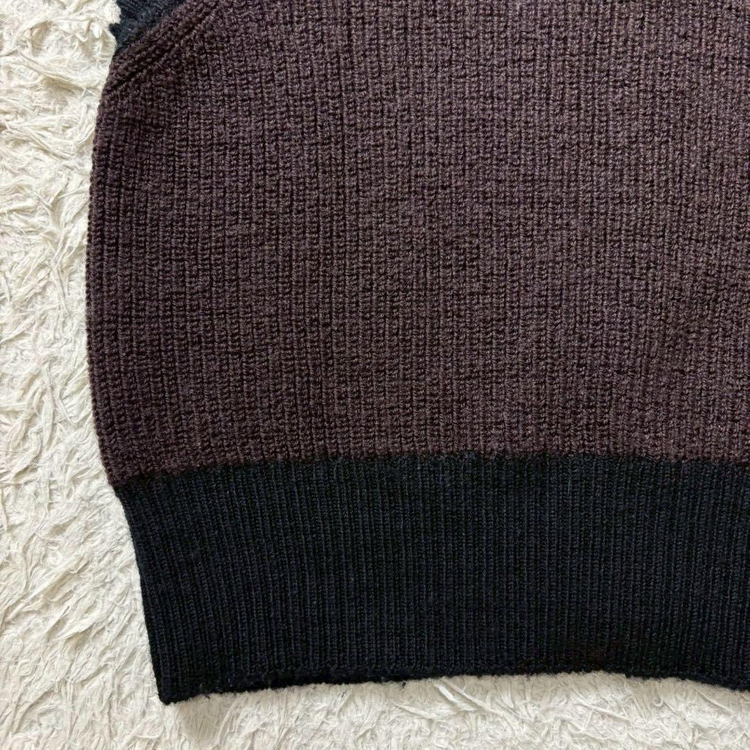 MHL.マーガレットハウエル バージンウール ニットベスト 24W