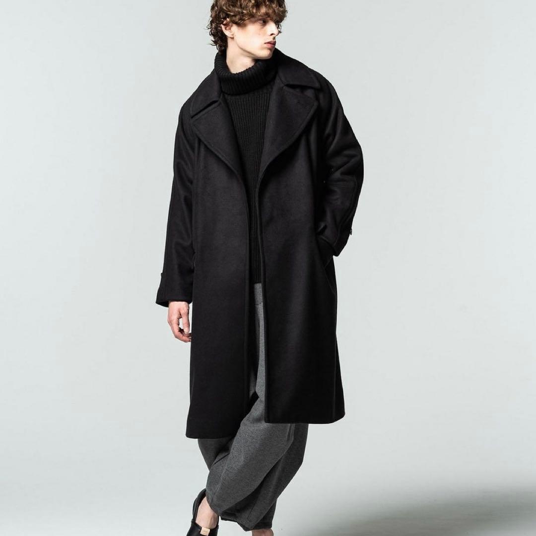 大きいサイズ✨glamb ガウンチェスターコート　ベルト付き　オーバーサイズ　L