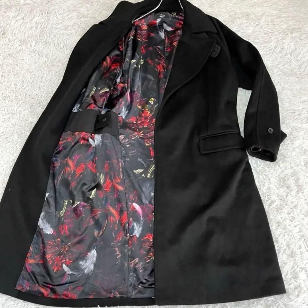 大きいサイズ✨glamb ガウンチェスターコート　ベルト付き　オーバーサイズ　L