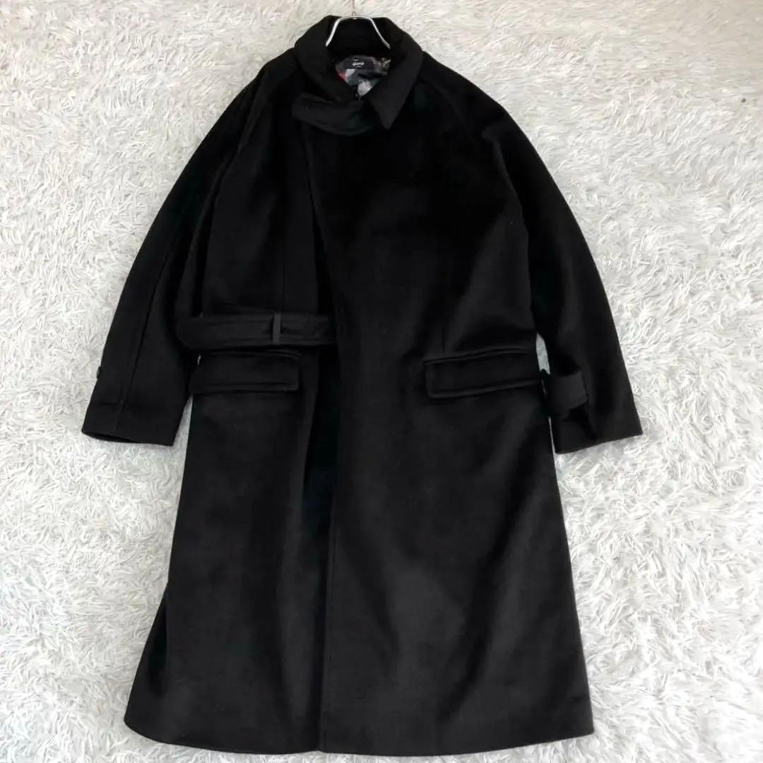 大きいサイズ✨glamb ガウンチェスターコート　ベルト付き　オーバーサイズ　L