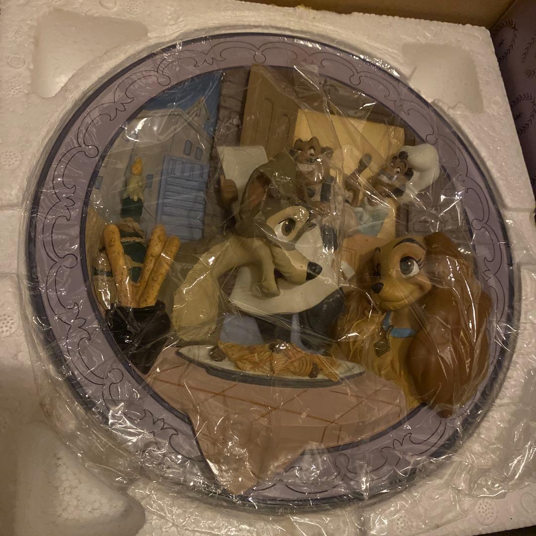 LADY AND THE TRAMP ディズニー　皿　シリアルナンバー入り