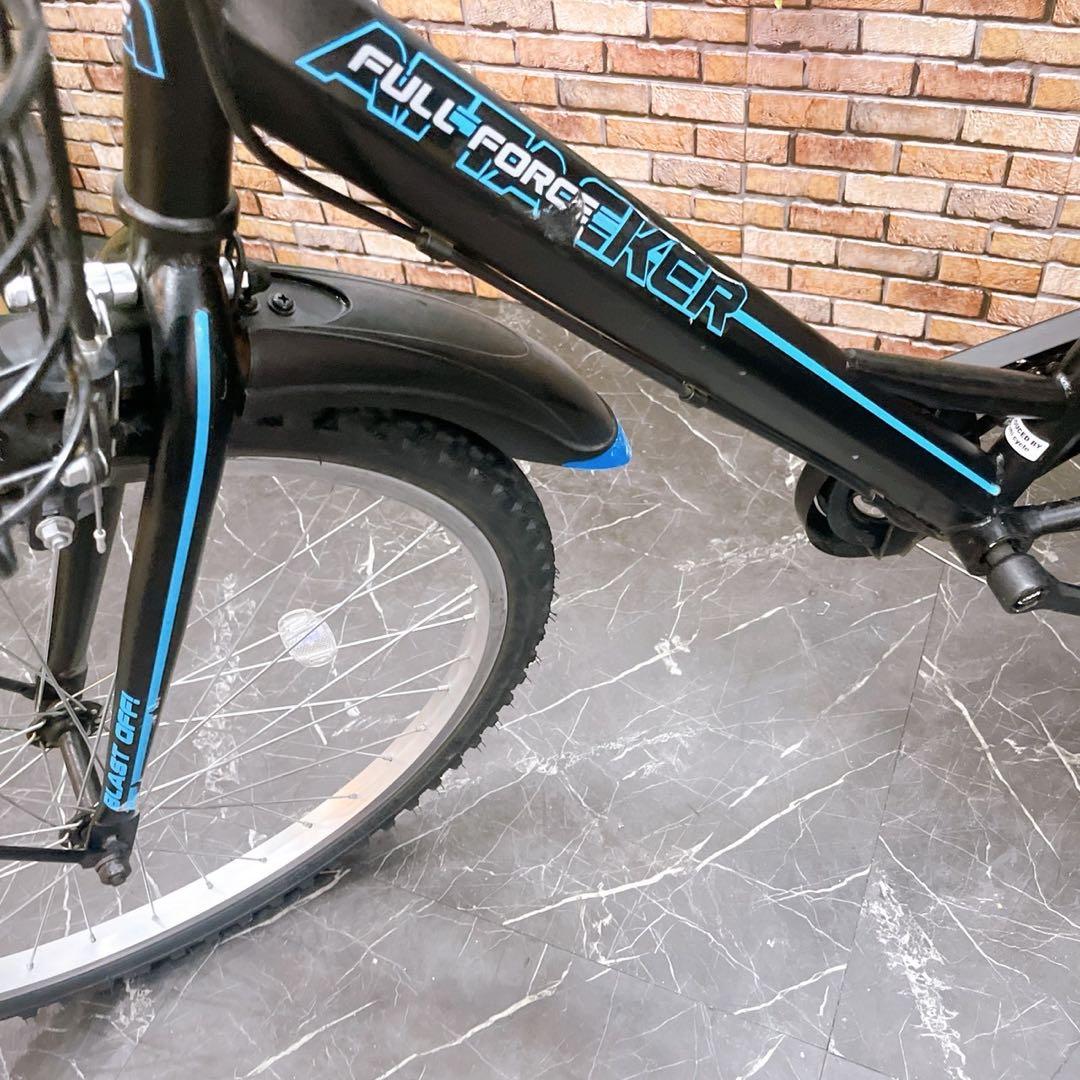 【23】子供用自転車 子供車 FULC FORCE ブラック 24インチ