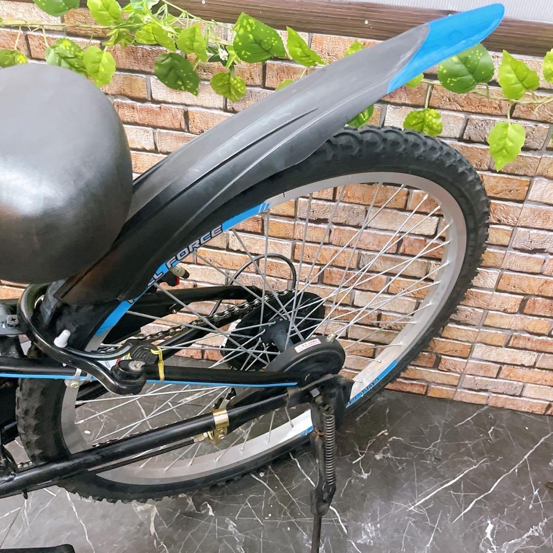 【23】子供用自転車 子供車 FULC FORCE ブラック 24インチ