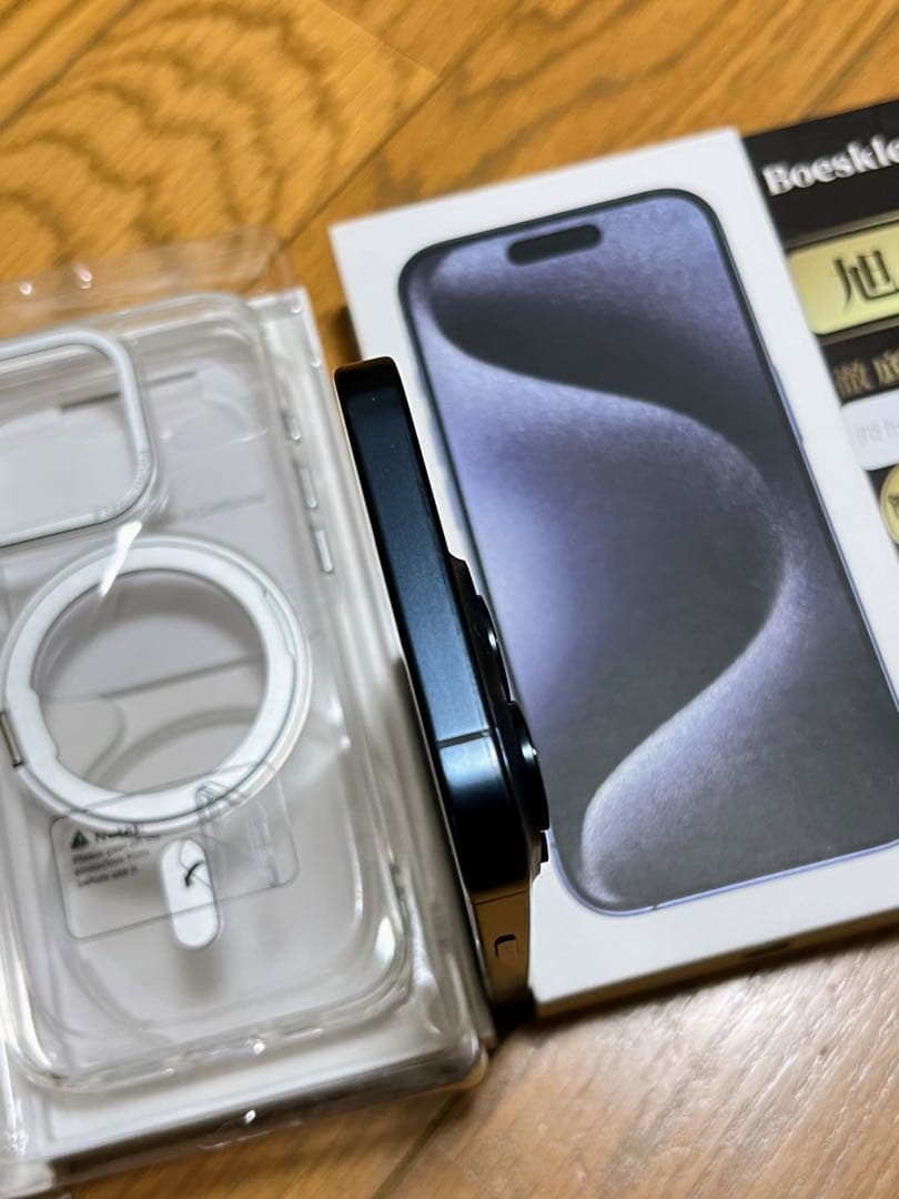 Apple iPhone 15Pro 256GB ブルーチタニウム SIMフリー