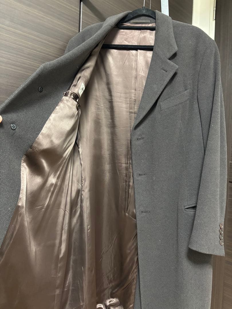 ARMANI COLLEZIONI アルマーニ　ウール×カシミヤ ロングコート