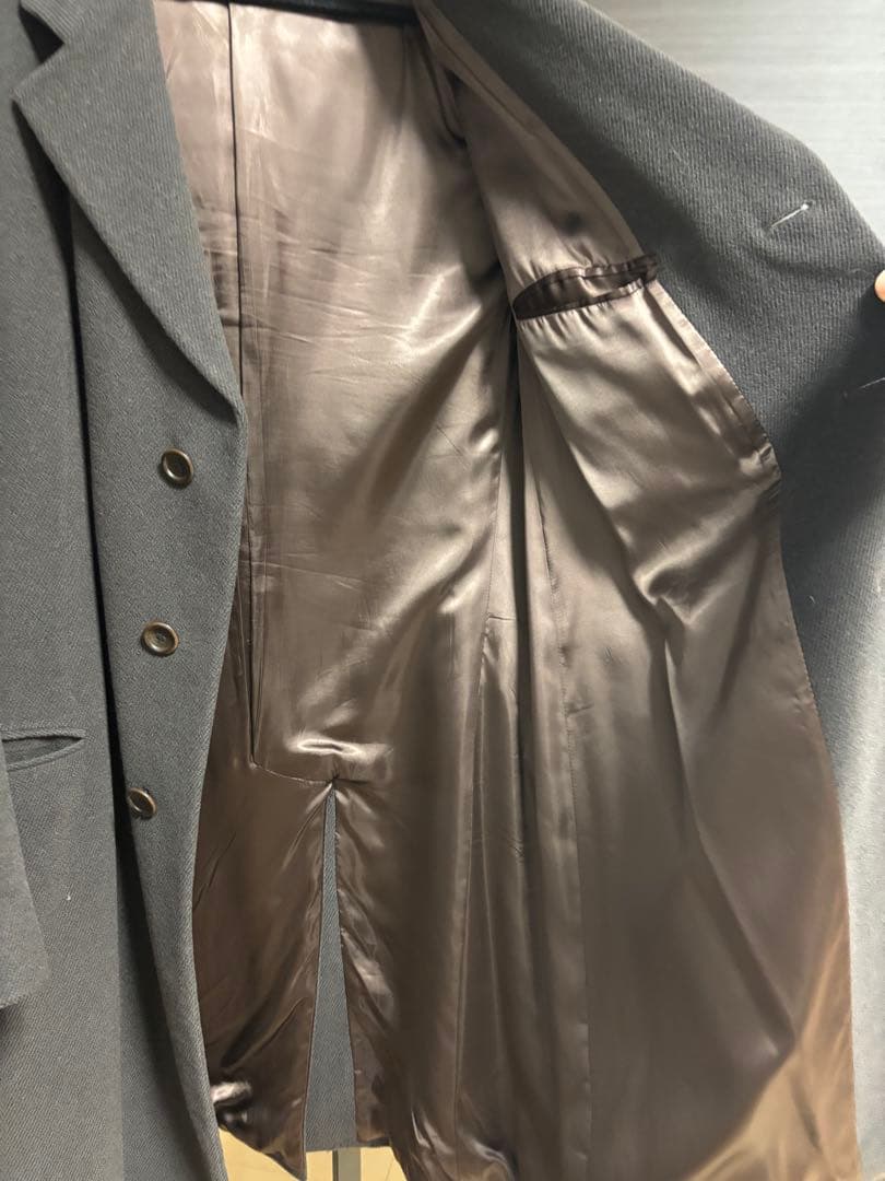 ARMANI COLLEZIONI アルマーニ　ウール×カシミヤ ロングコート