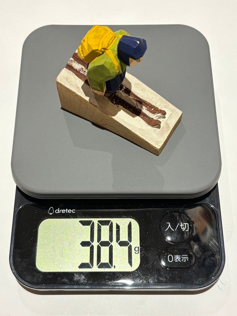 「農民美術 農民人形スキー」木彫り 1体|長野県 伝統美術品 手工芸品 山本鼎