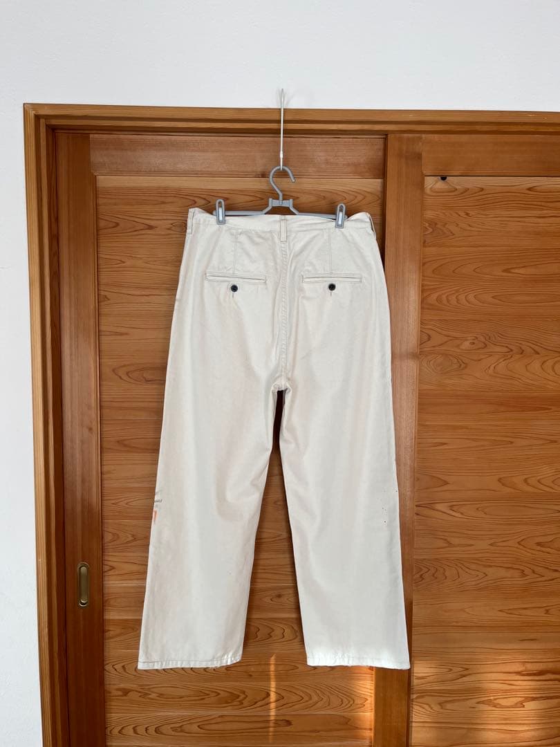 ANCELLM PAINT CHINO TROUSERS アンセルム　定番