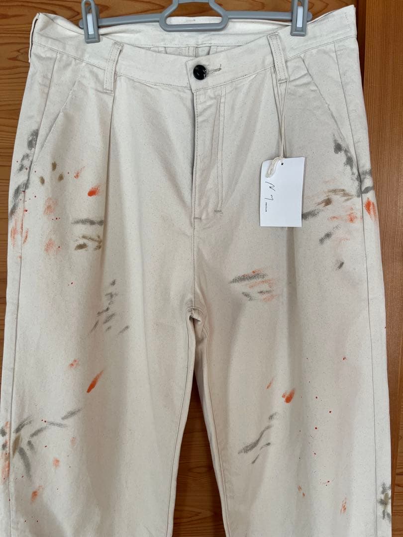 ANCELLM PAINT CHINO TROUSERS アンセルム　定番
