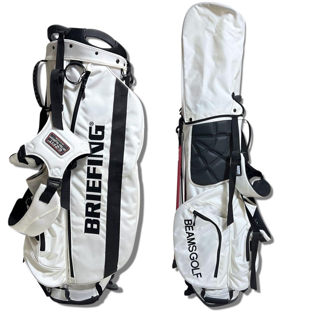 【本日限定】人気 ブリーフィング ビームス サンマウンテン キャディバッグ 希少