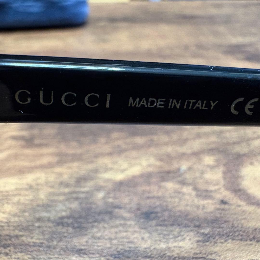 GUCCI 眼鏡　セルフレーム　Made in Italy