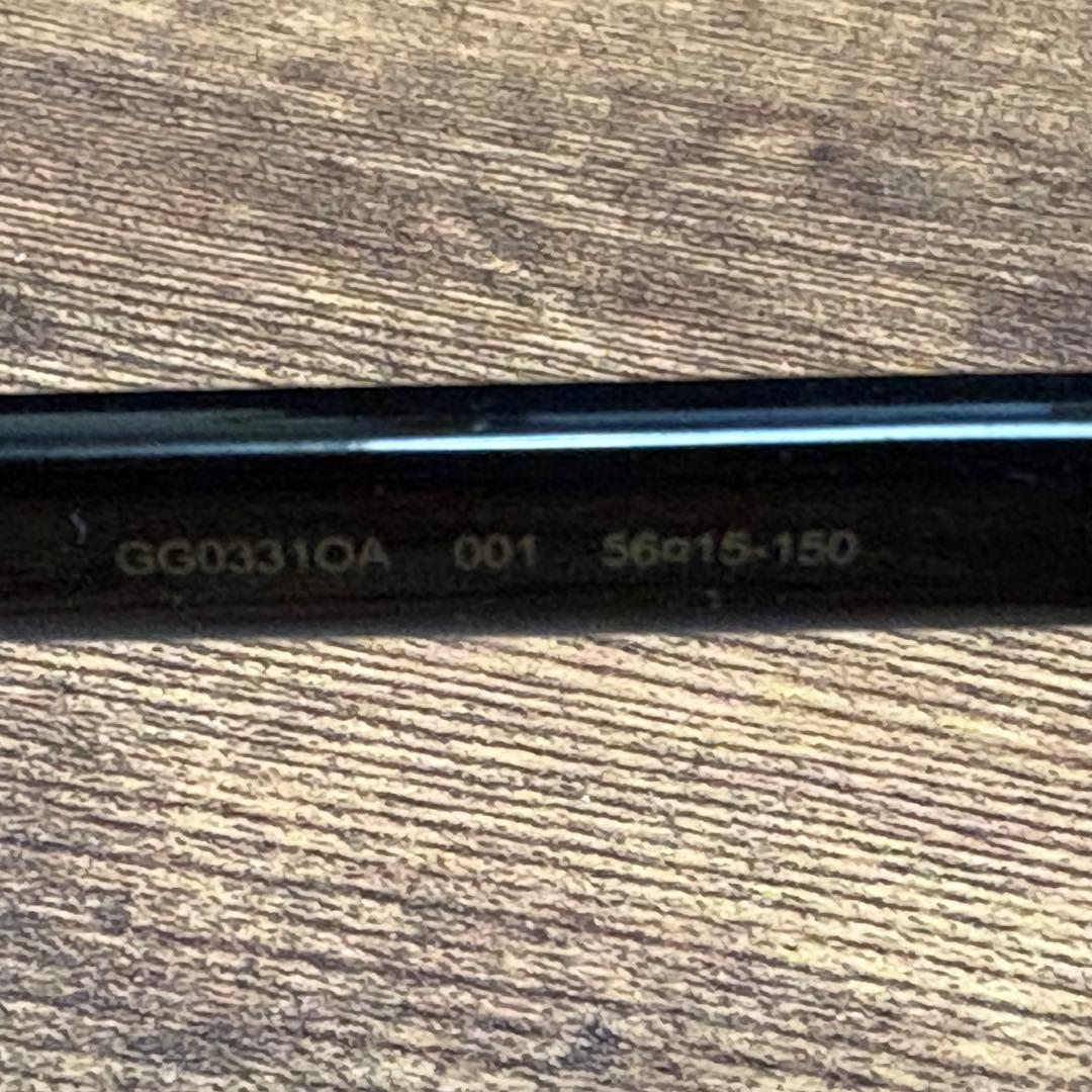 GUCCI 眼鏡　セルフレーム　Made in Italy