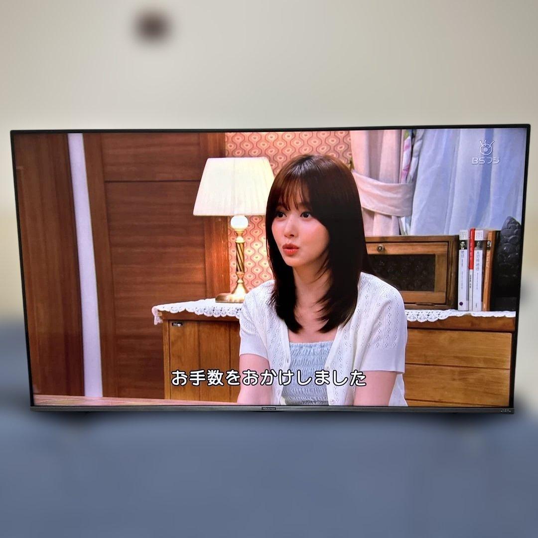 2021年製/50V型/4Kチューナー内蔵/液晶テレビ 50A65G/ネット動画