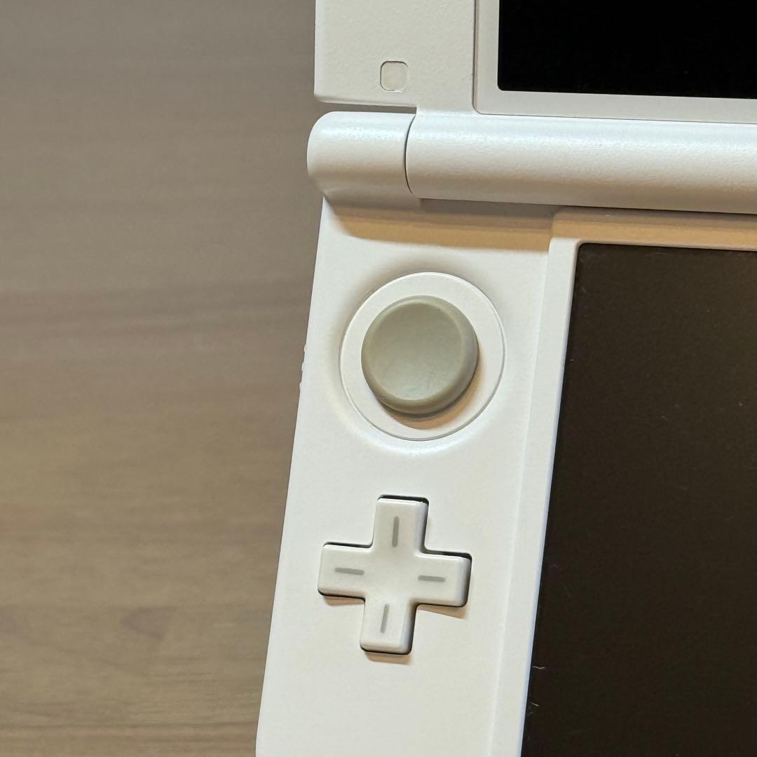 6-029 ニンテンドー3DS LL ピンク×ホワイト 箱付き