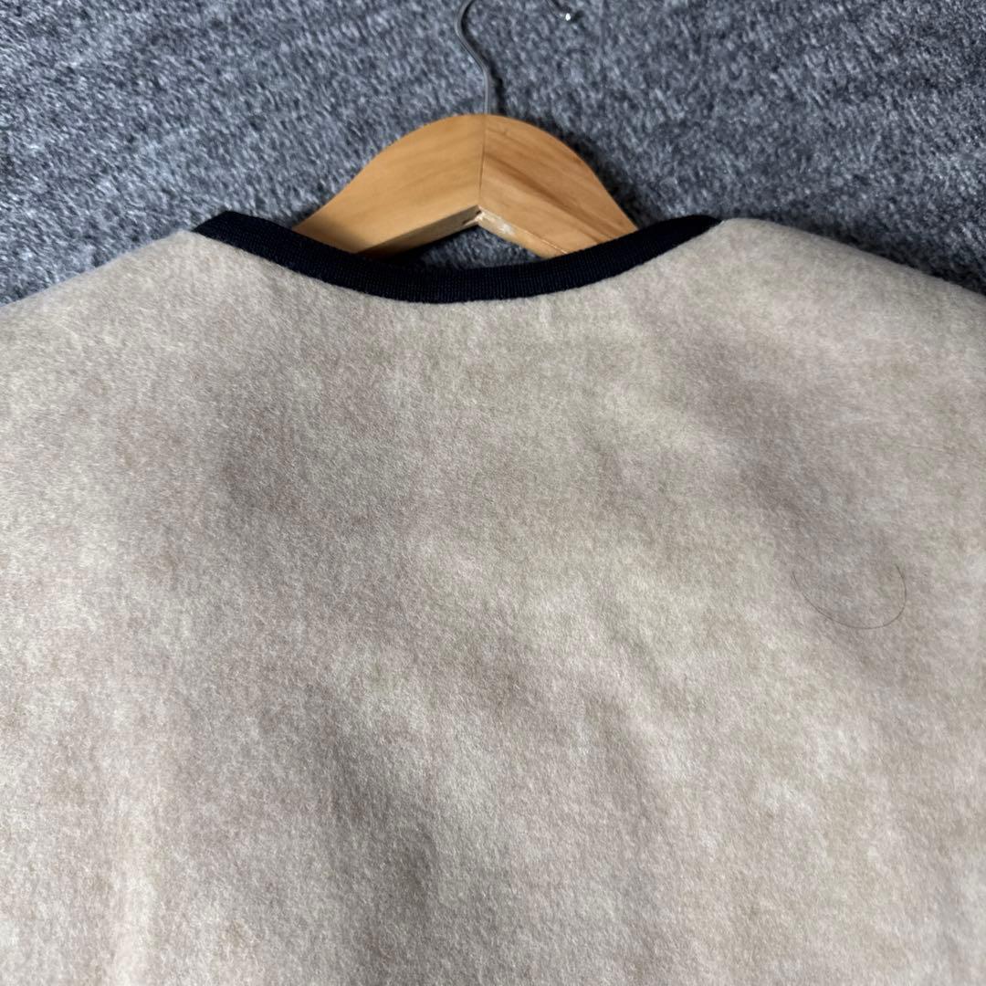 新品　RITSUKO SHIRAHAMA ノーカラーコート　ベージュ　1