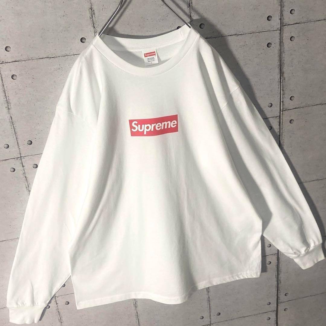 【即完売】シュプリーム☆20AWボックスロゴ長袖カットソー希少サイズL
