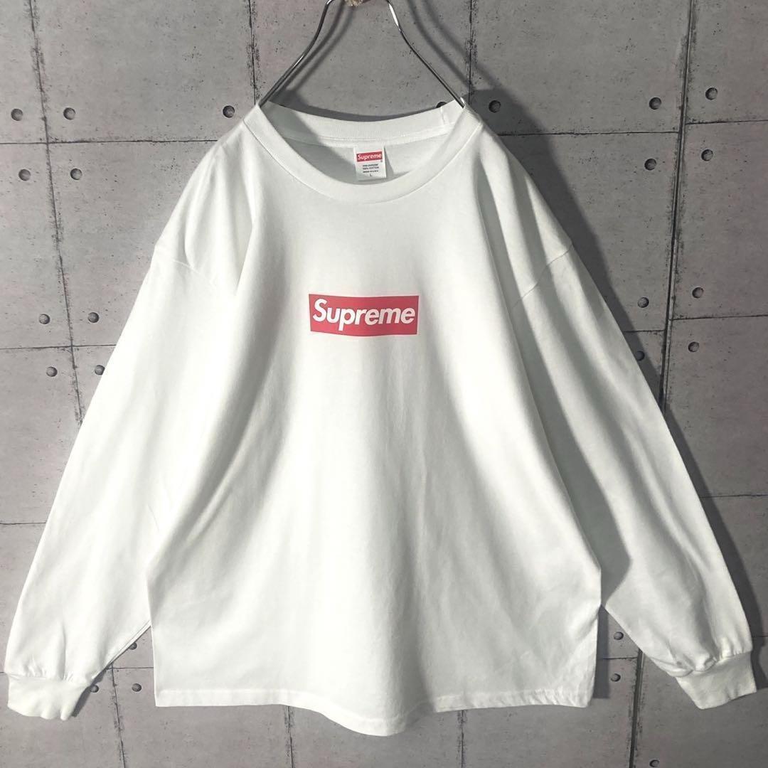 【即完売】シュプリーム☆20AWボックスロゴ長袖カットソー希少サイズL