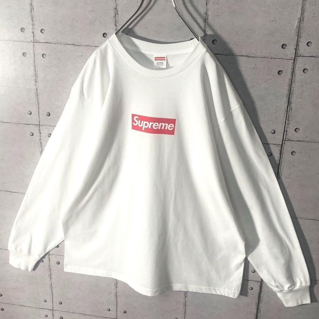 【即完売】シュプリーム☆20AWボックスロゴ長袖カットソー希少サイズL