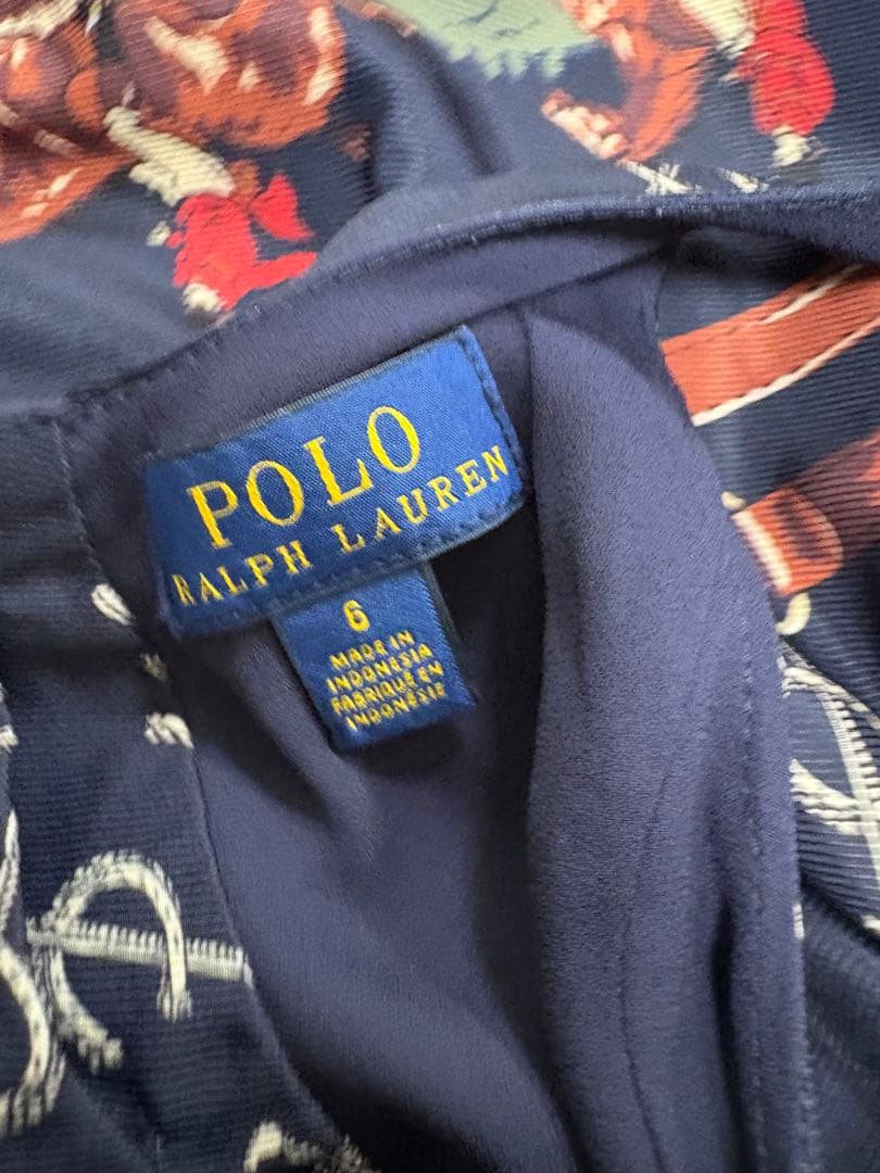 【ひみ★】ラルフローレン　ワンピースドレス　プリーツスカート