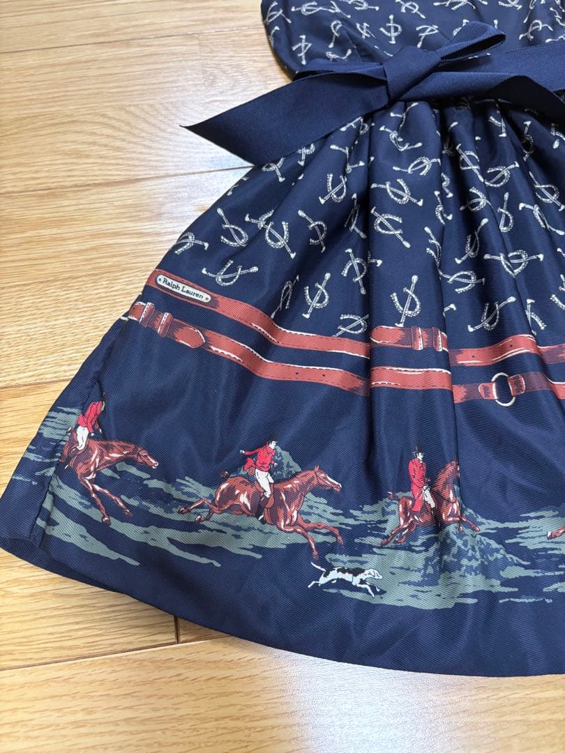 【ひみ★】ラルフローレン　ワンピースドレス　プリーツスカート