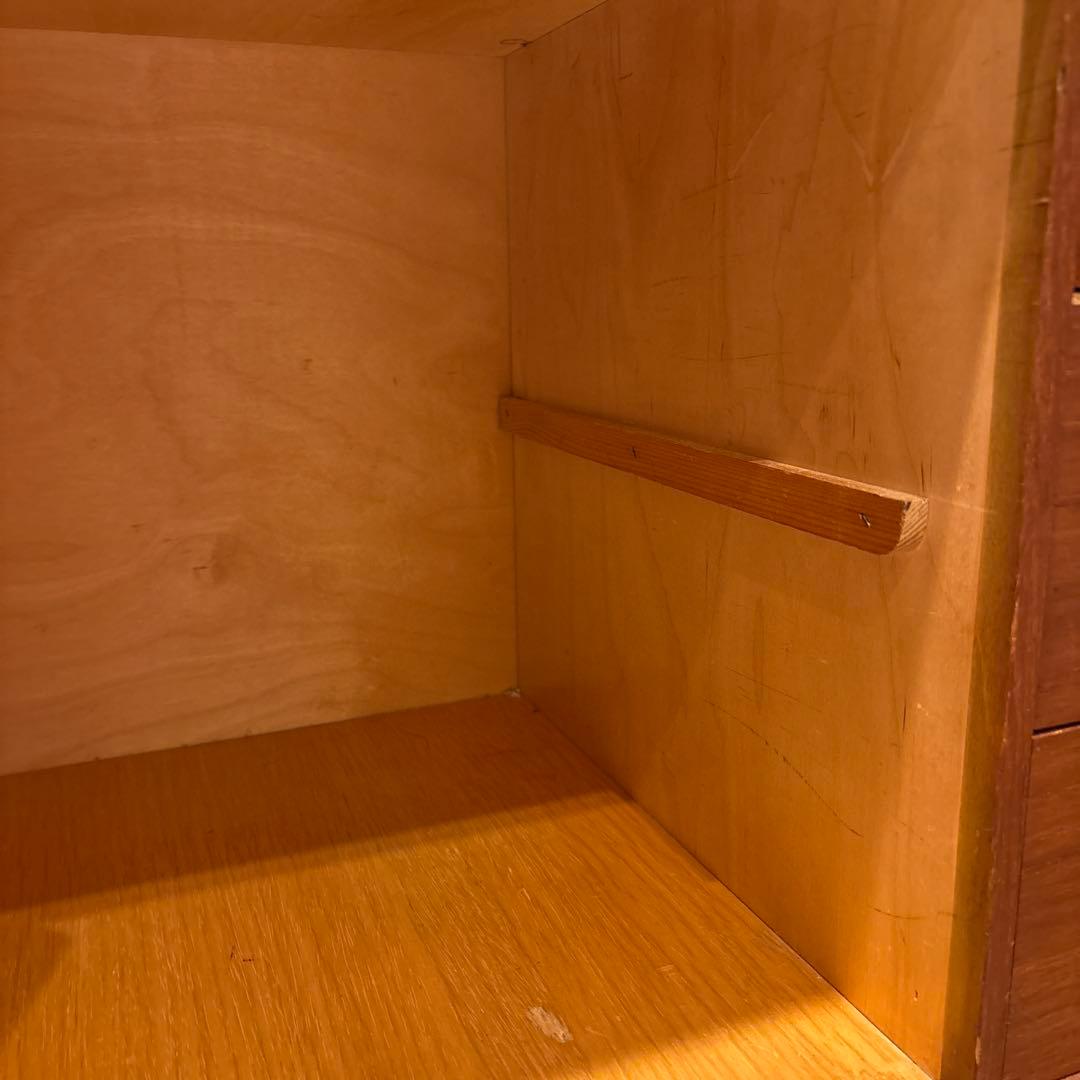 【1970's ビンテージ家具】北欧 デンマーク チーク材 チェスト*送料込