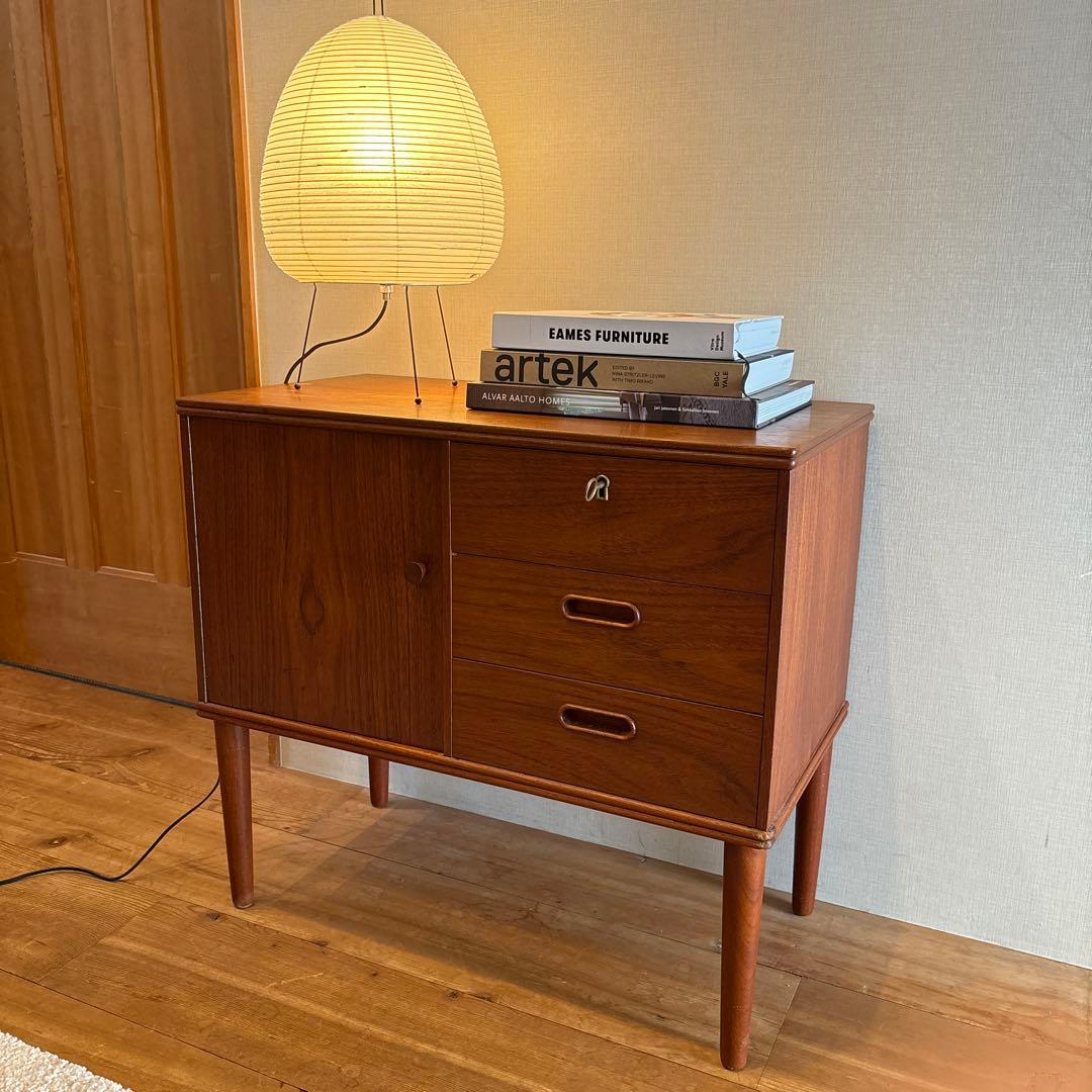 【1970's ビンテージ家具】北欧 デンマーク チーク材 チェスト*送料込