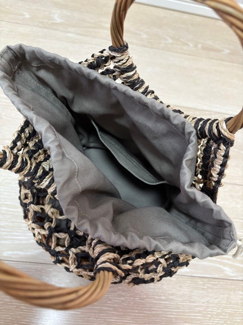 【6/25までの出品】カゴバッグ　violad'oro(ヴィオラドーロ)