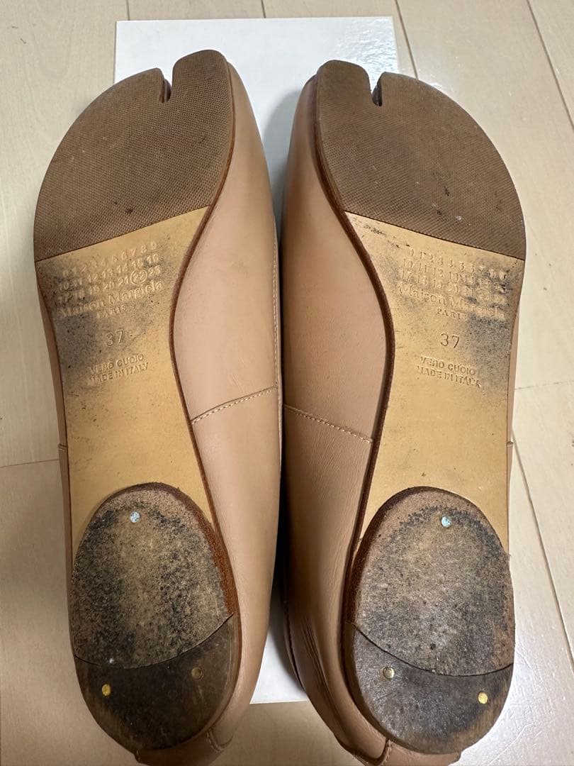 Maison Margiela タビ バレエ 37 ベージュ