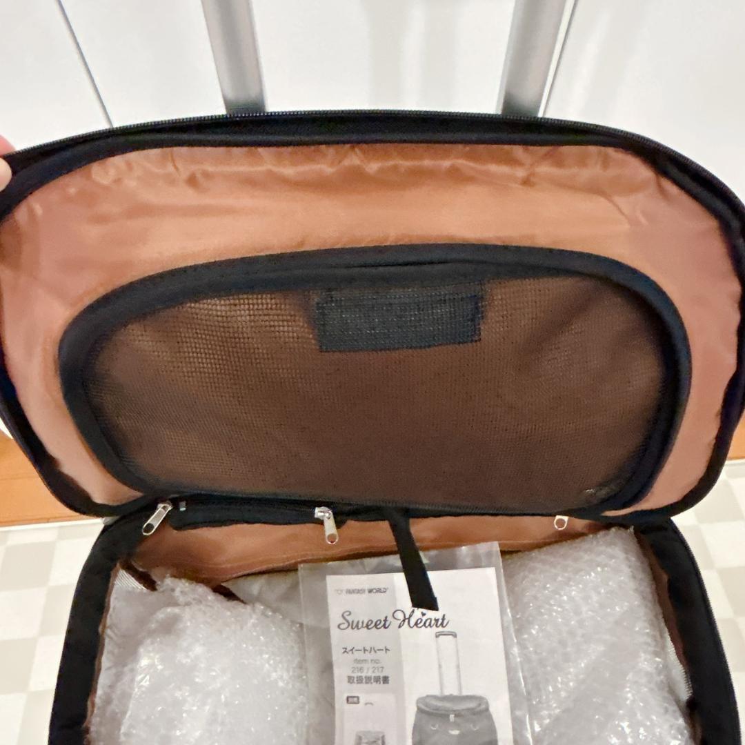 スイートハート リュックタイプ ペットカート Lサイズ ペット用 キャリーバッグ
