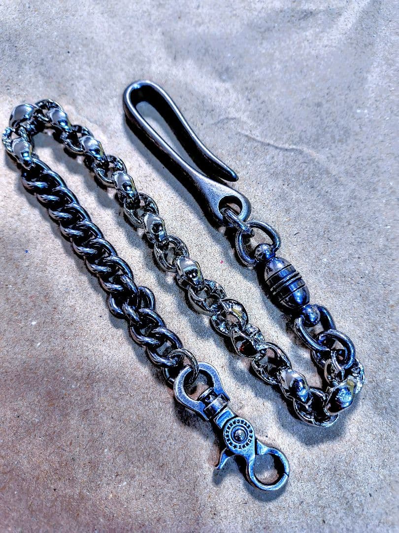 Funny　se-1 財布　ウォレットチェーン　シルバー　ファニー