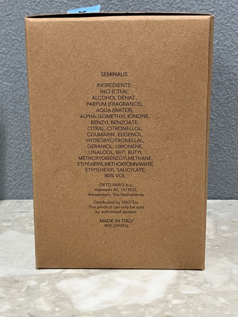香水(ユニセックス) ORTO PARISI SEMINALIS PARFUM 50ml