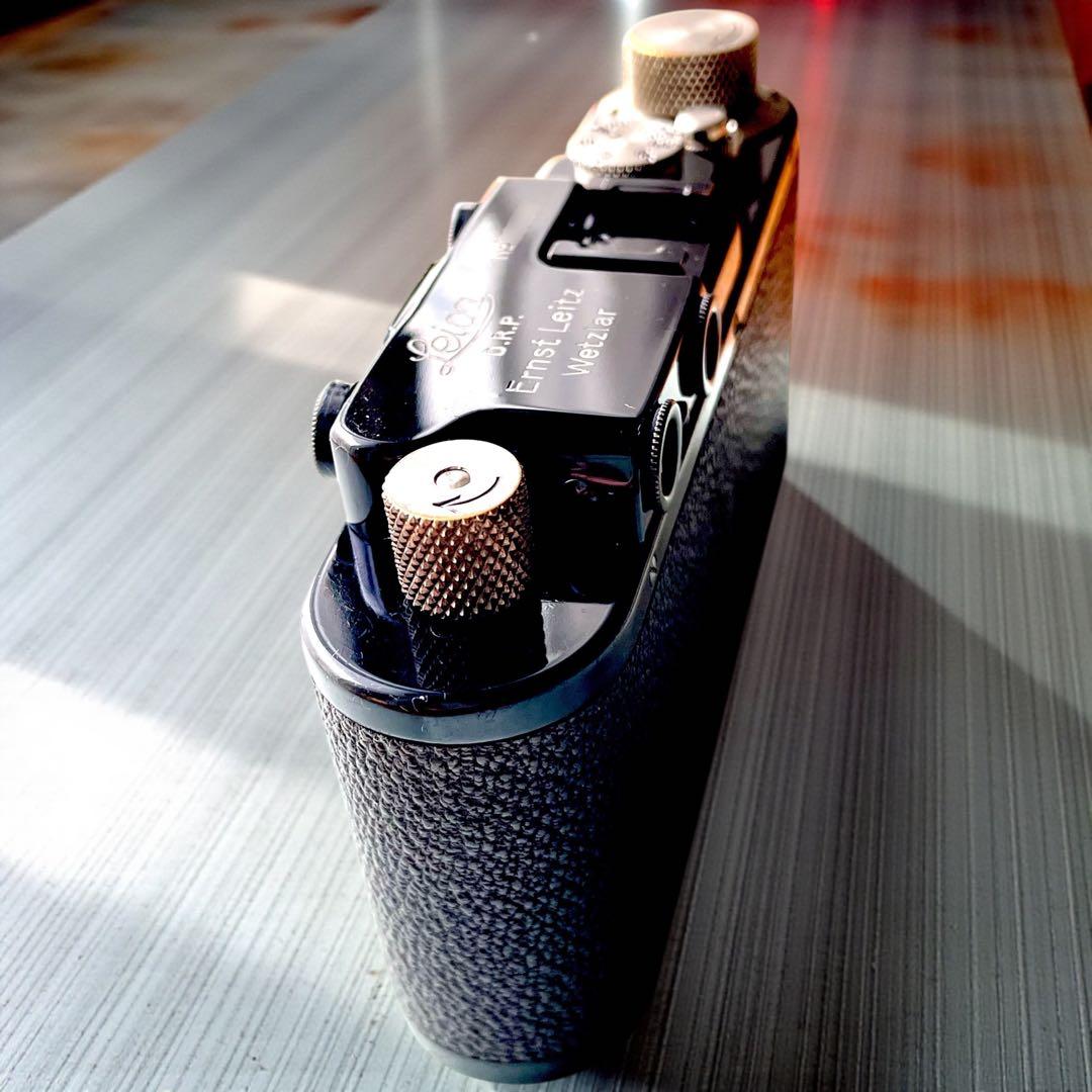 【OH済票付】×【戦場カメラマン　ロバート•キャパ愛用ライカD IIブラック】