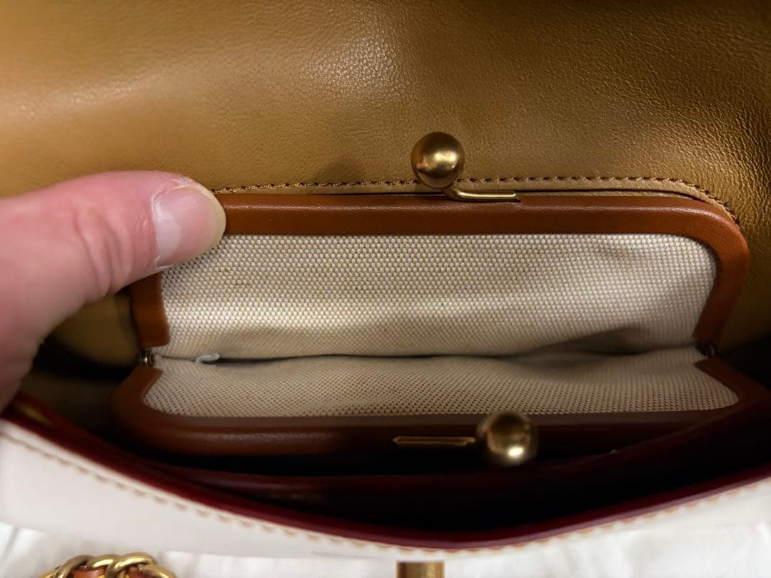 COACH フラワーショルダーバッグ