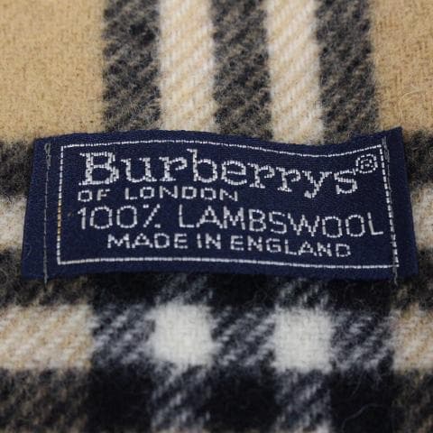◇Burberry チェック柄 マフラー2本 100%ラムウール ノバチェック